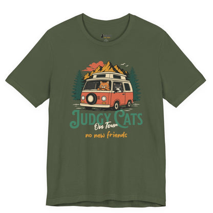 No New Friends Van Cats T-Shirt