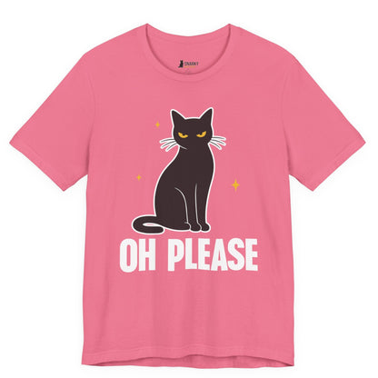 Oh Please Black Cat T-Shirt