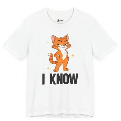 I Know Judgy Cat T-Shirt