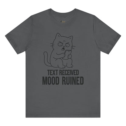 Mood Ruined Phone Cat T-Shirt