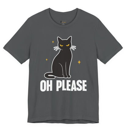 Oh Please Black Cat T-Shirt