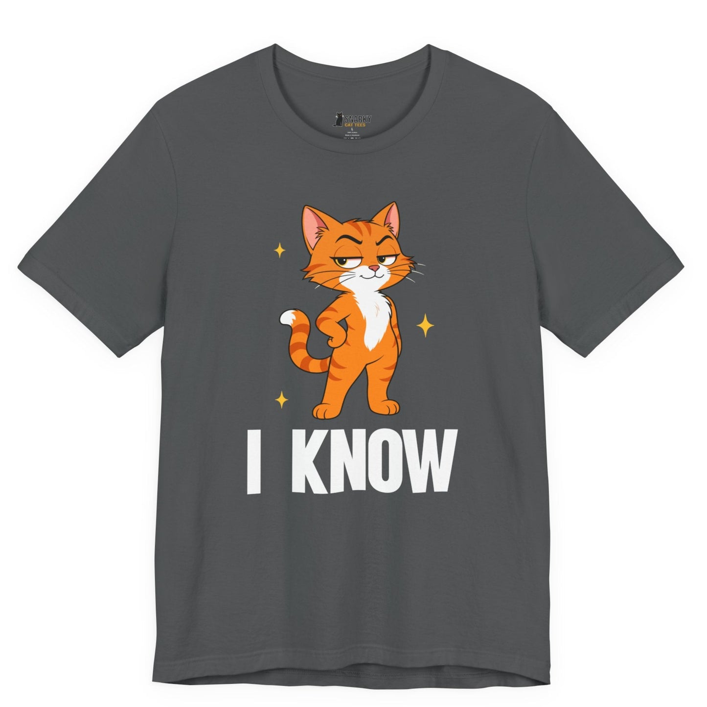 I Know Judgy Cat T-Shirt