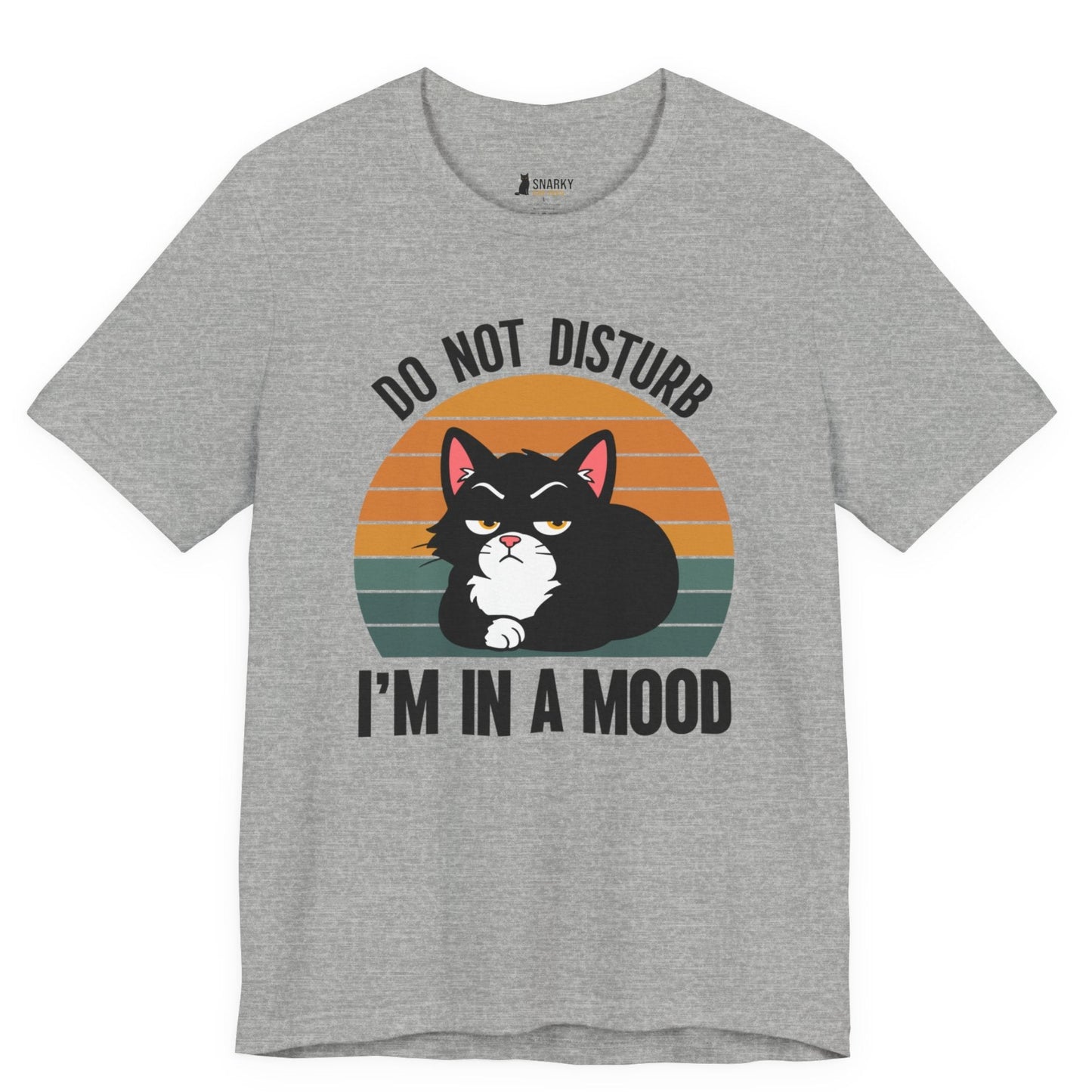 Do Not Disturb Mood Cat T-Shirt