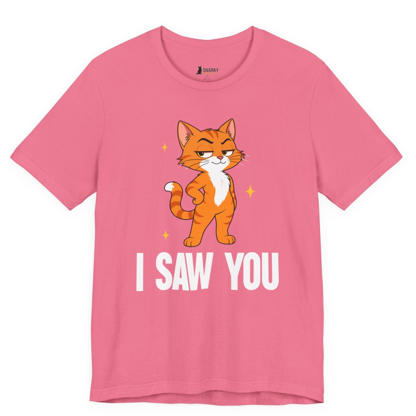 I Saw You Standing Cat T-Shirt