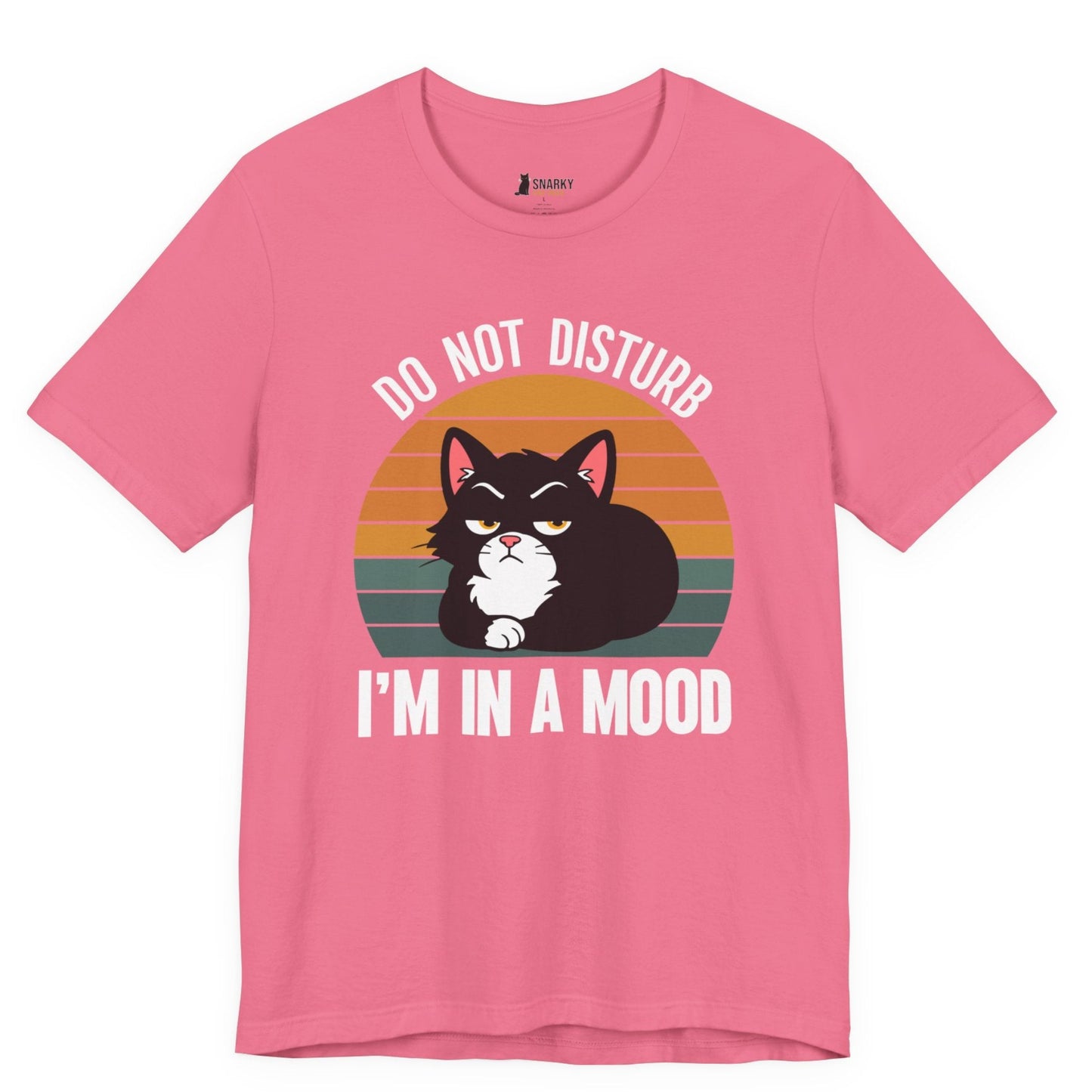 Do Not Disturb Mood Cat T-Shirt