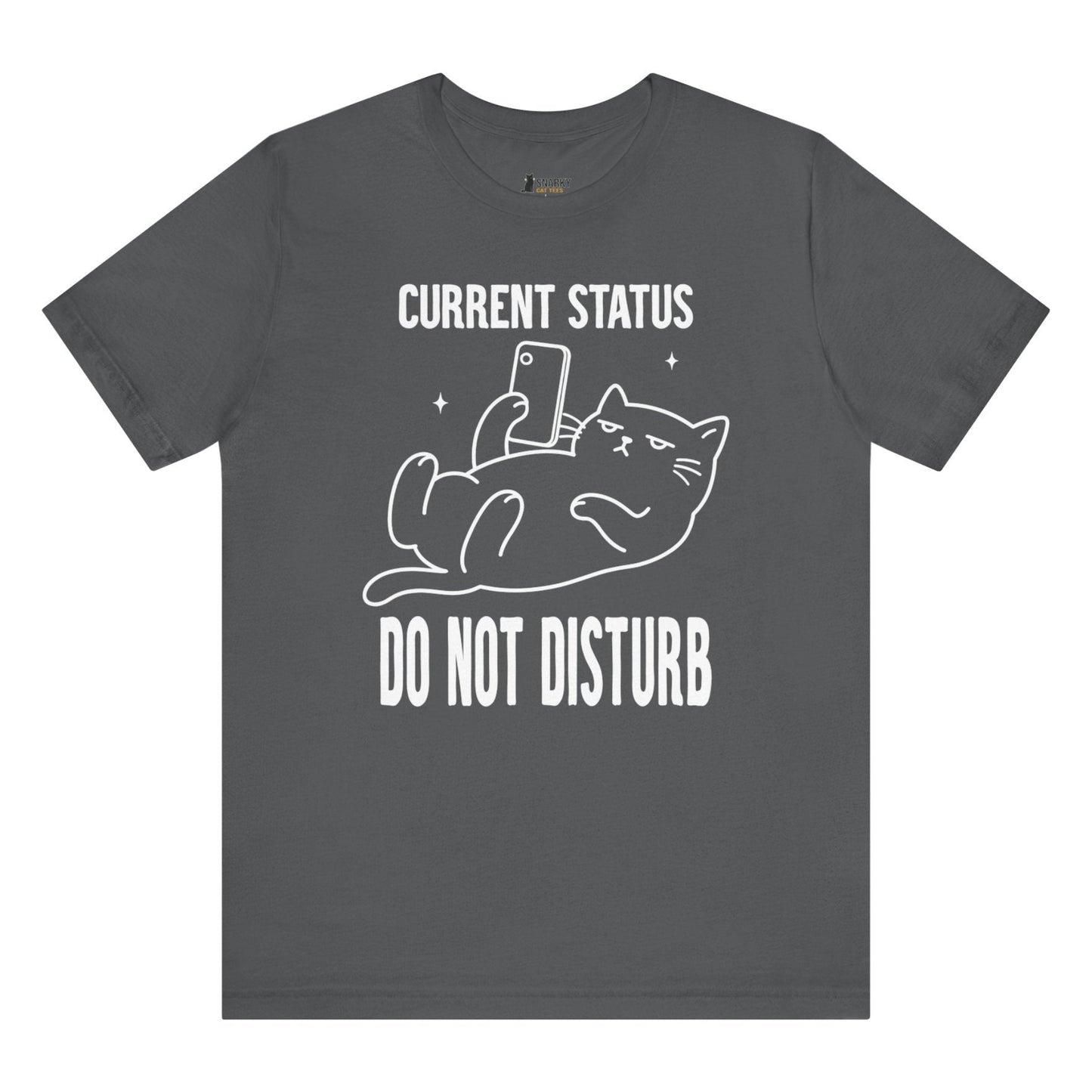 Do Not Disturb Phone Cat T-Shirt