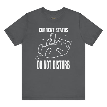 Do Not Disturb Phone Cat T-Shirt