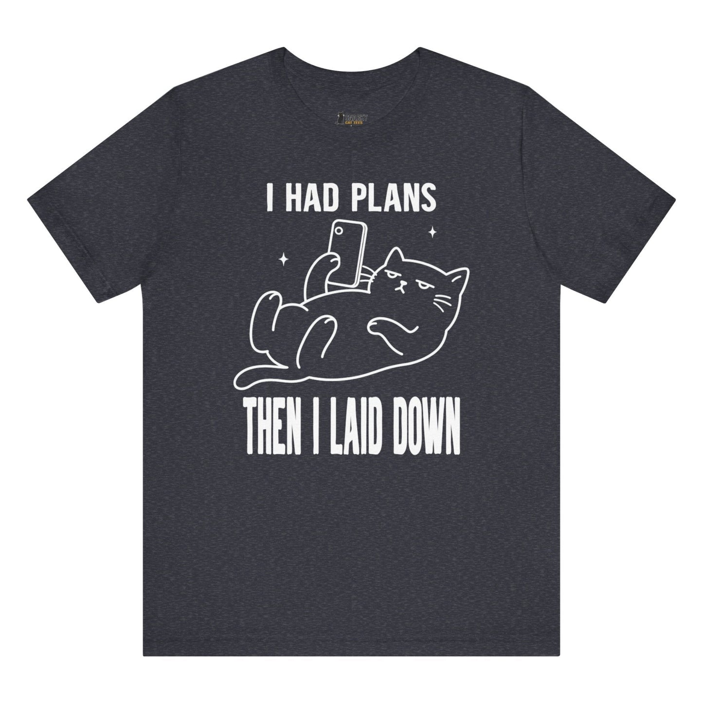 I Had Plans Phone Cat T-Shirt