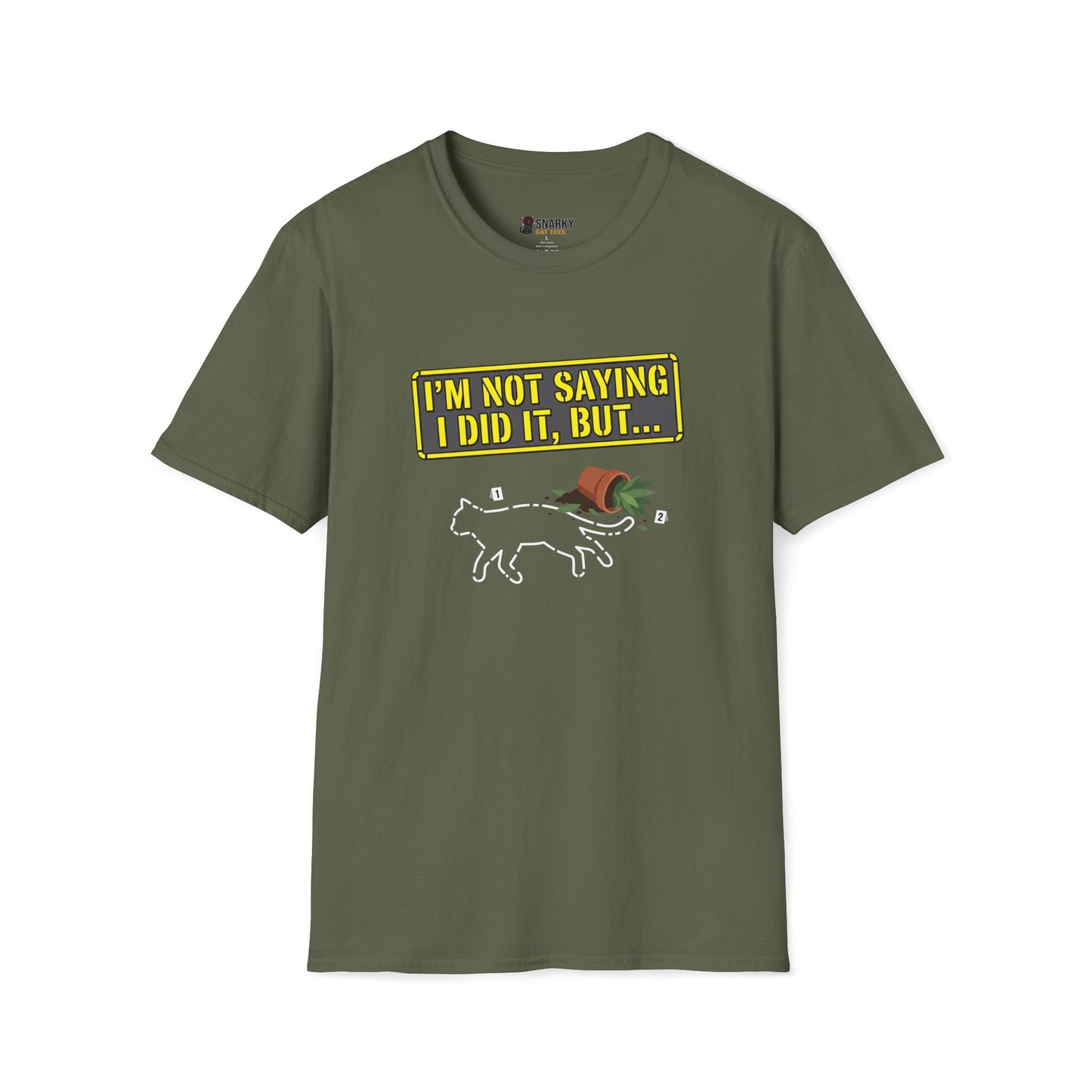 Crime Scene Cat T-Shirt
