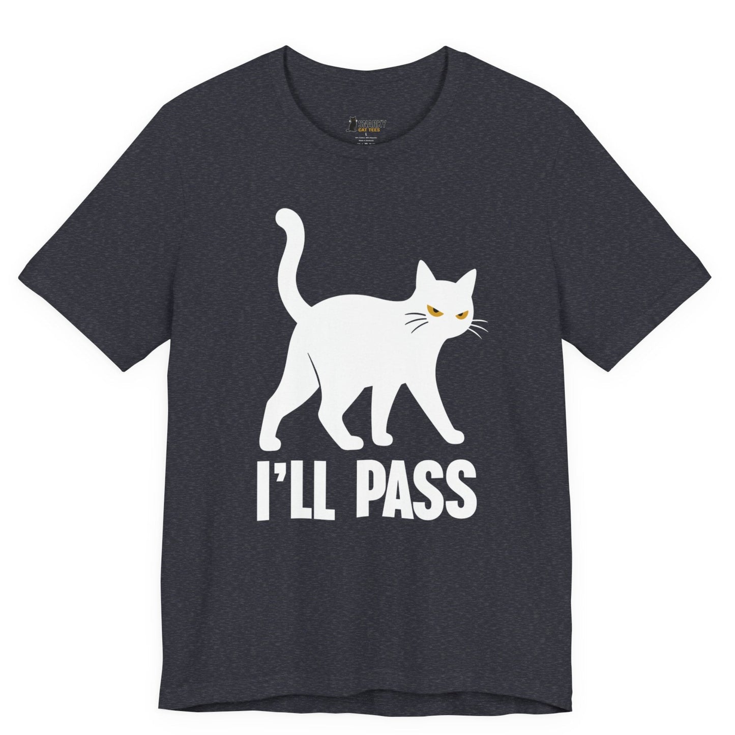 I’ll Pass Walking Cat T-Shirt