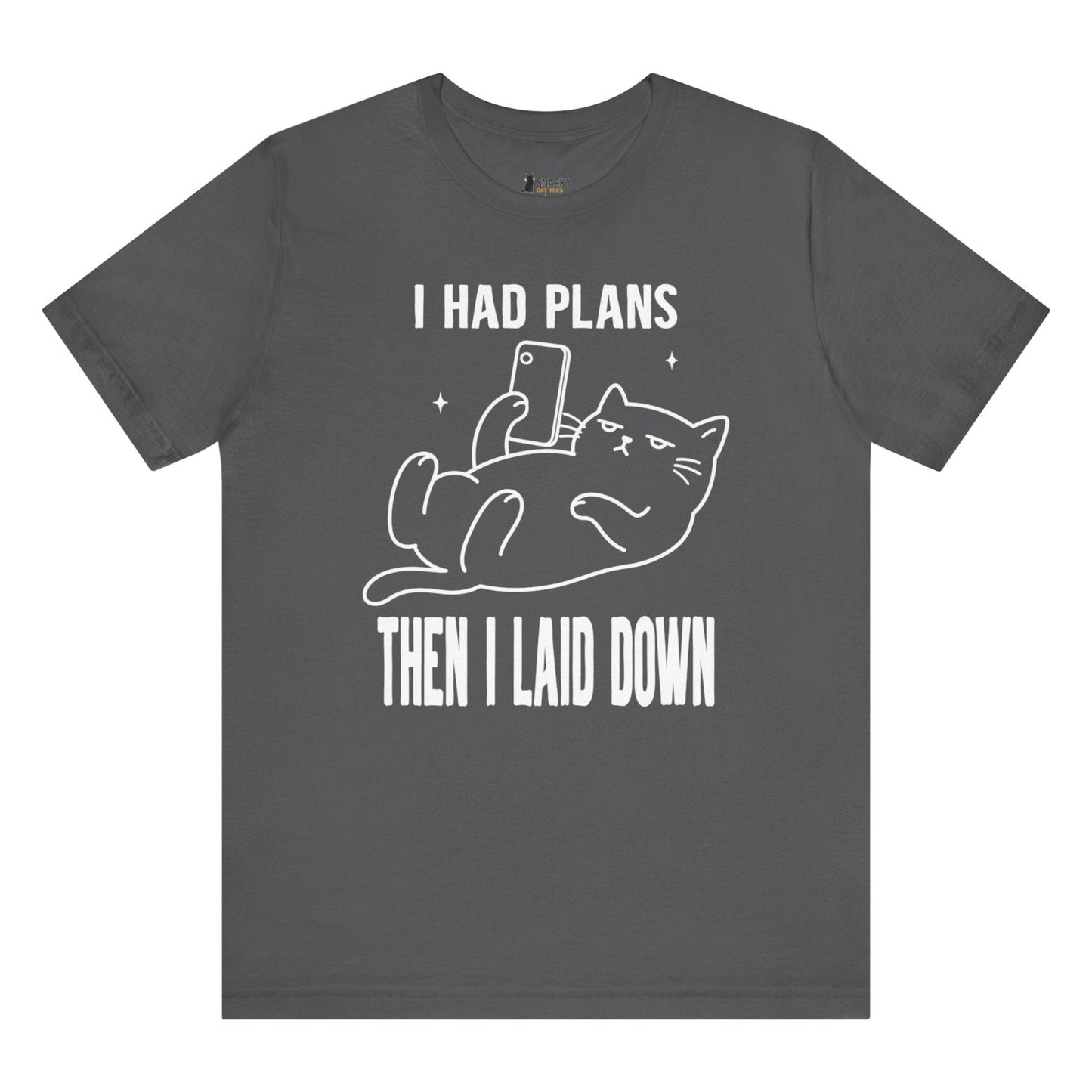 I Had Plans Phone Cat T-Shirt