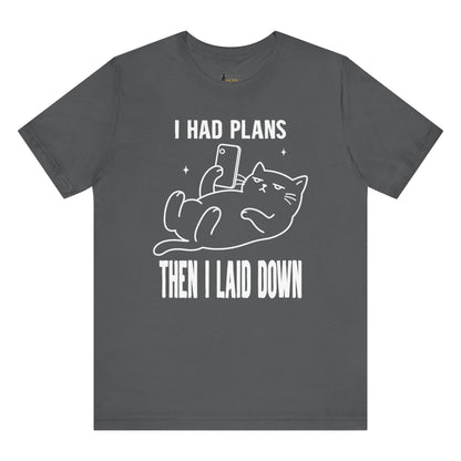 I Had Plans Phone Cat T-Shirt