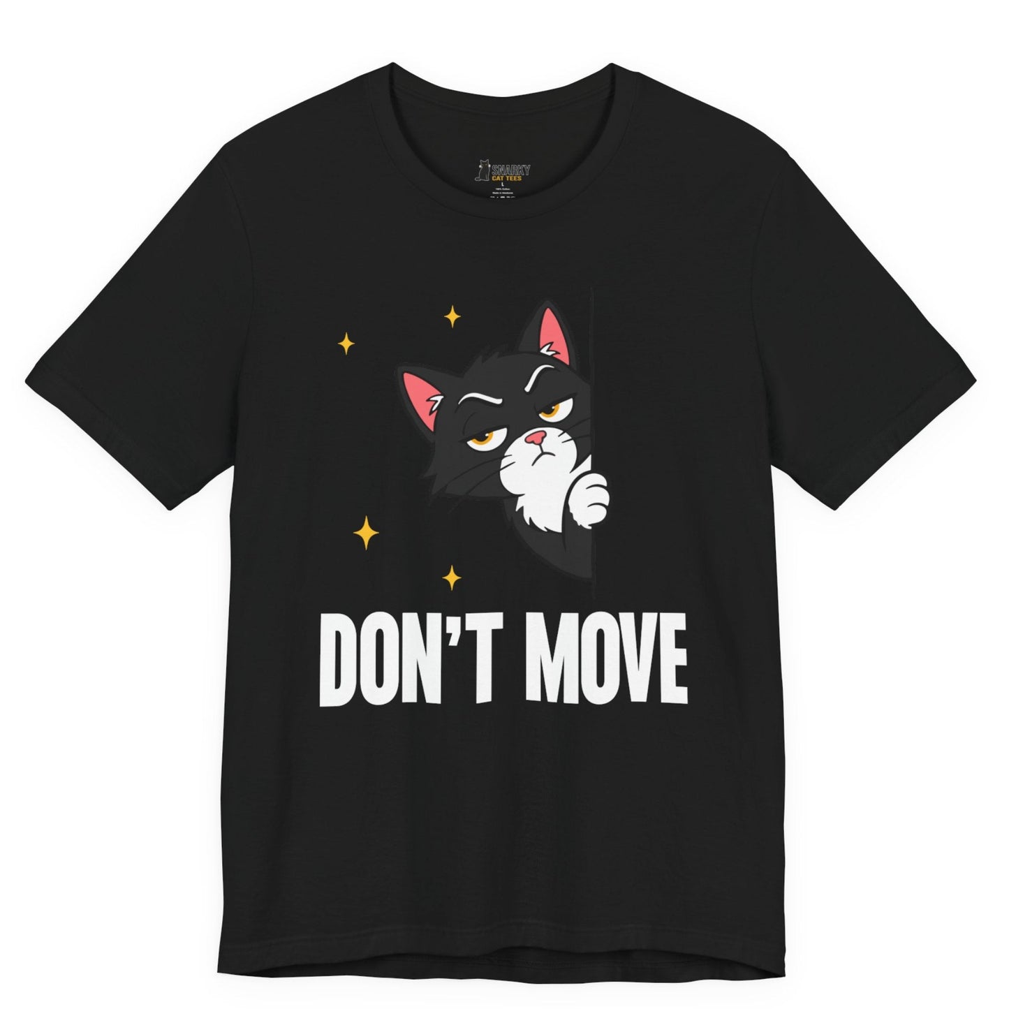 Don’t Move Peeking Cat T-Shirt