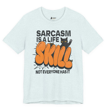Sarcasm Skill Graffiti Cat T-Shirt