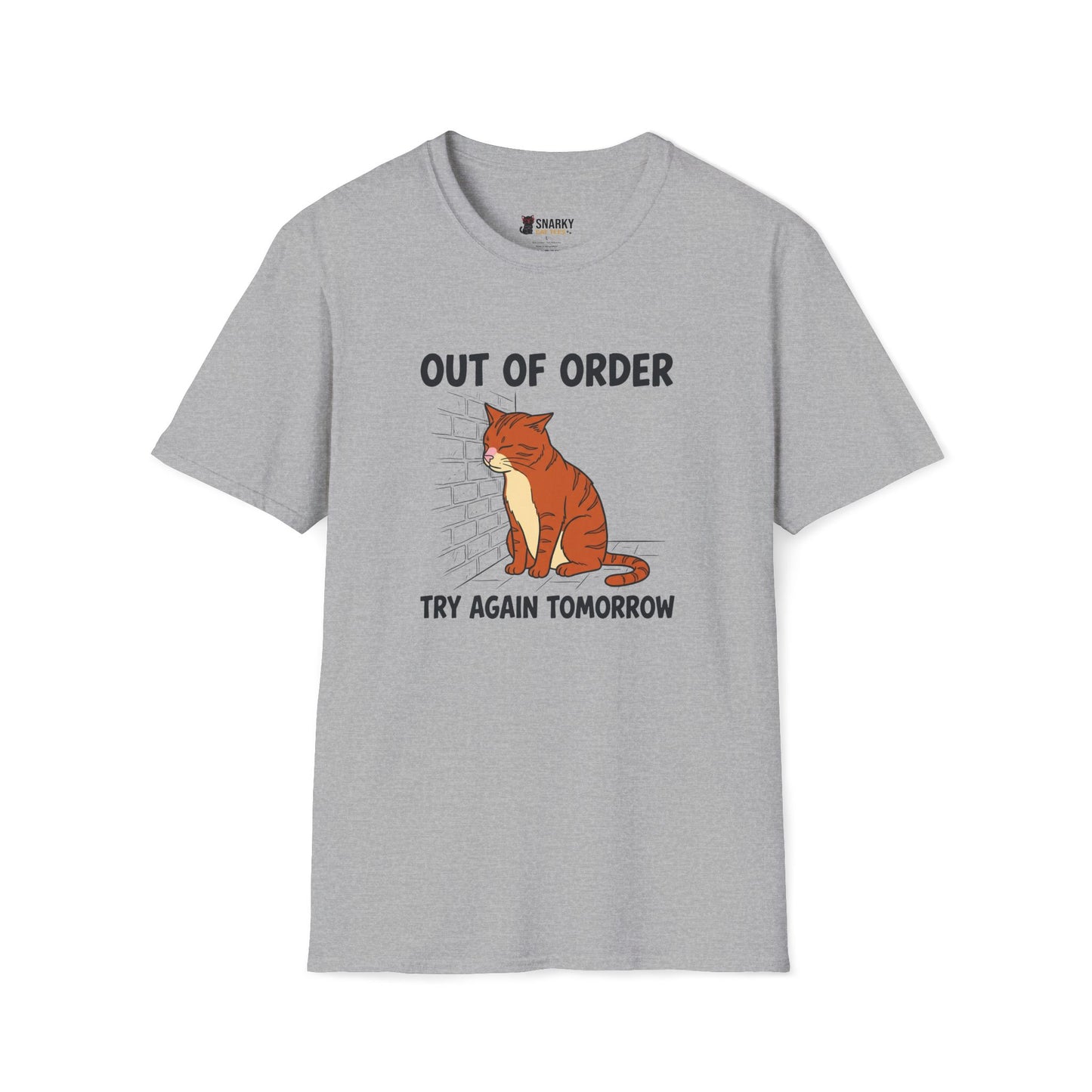 System Offline Cat T-Shirt