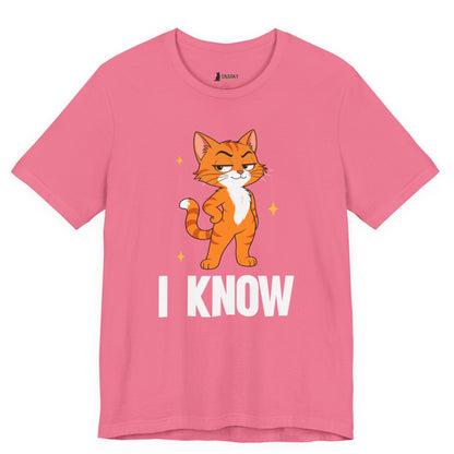 I Know Judgy Cat T-Shirt