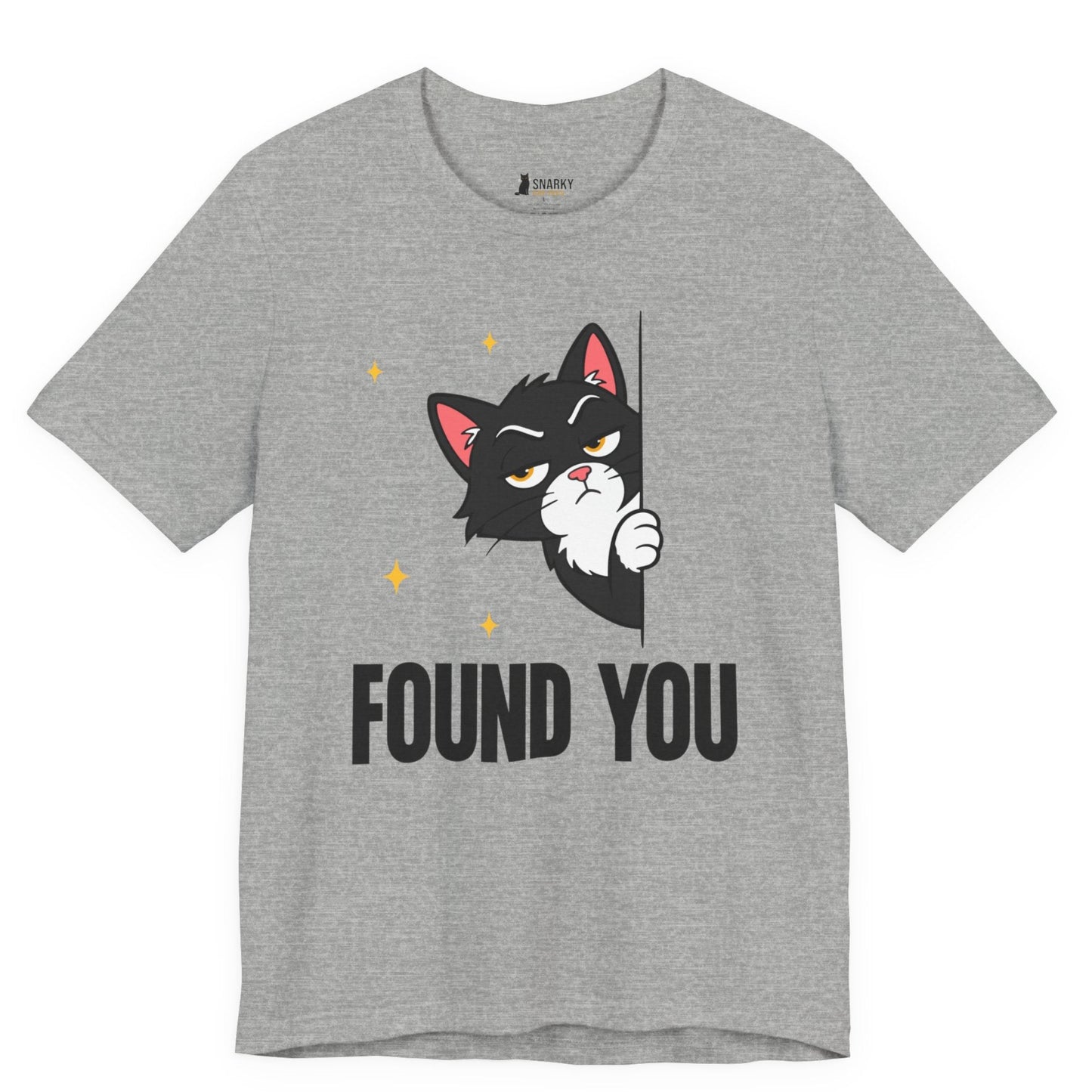 Found You Peeking Cat T-Shirt