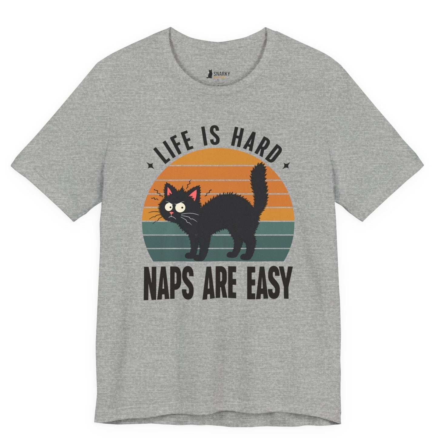 Naps Are Easy Chaos Cat T-Shirt