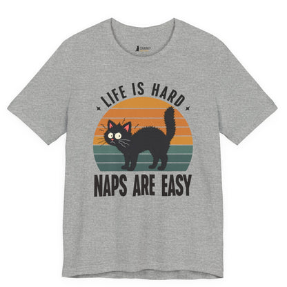 Naps Are Easy Chaos Cat T-Shirt