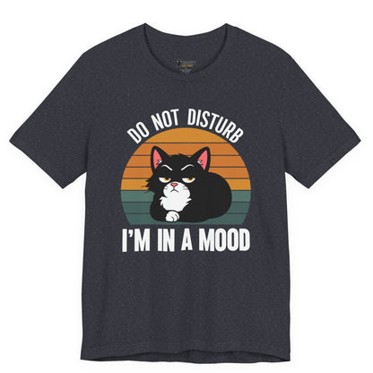 Do Not Disturb Mood Cat T-Shirt