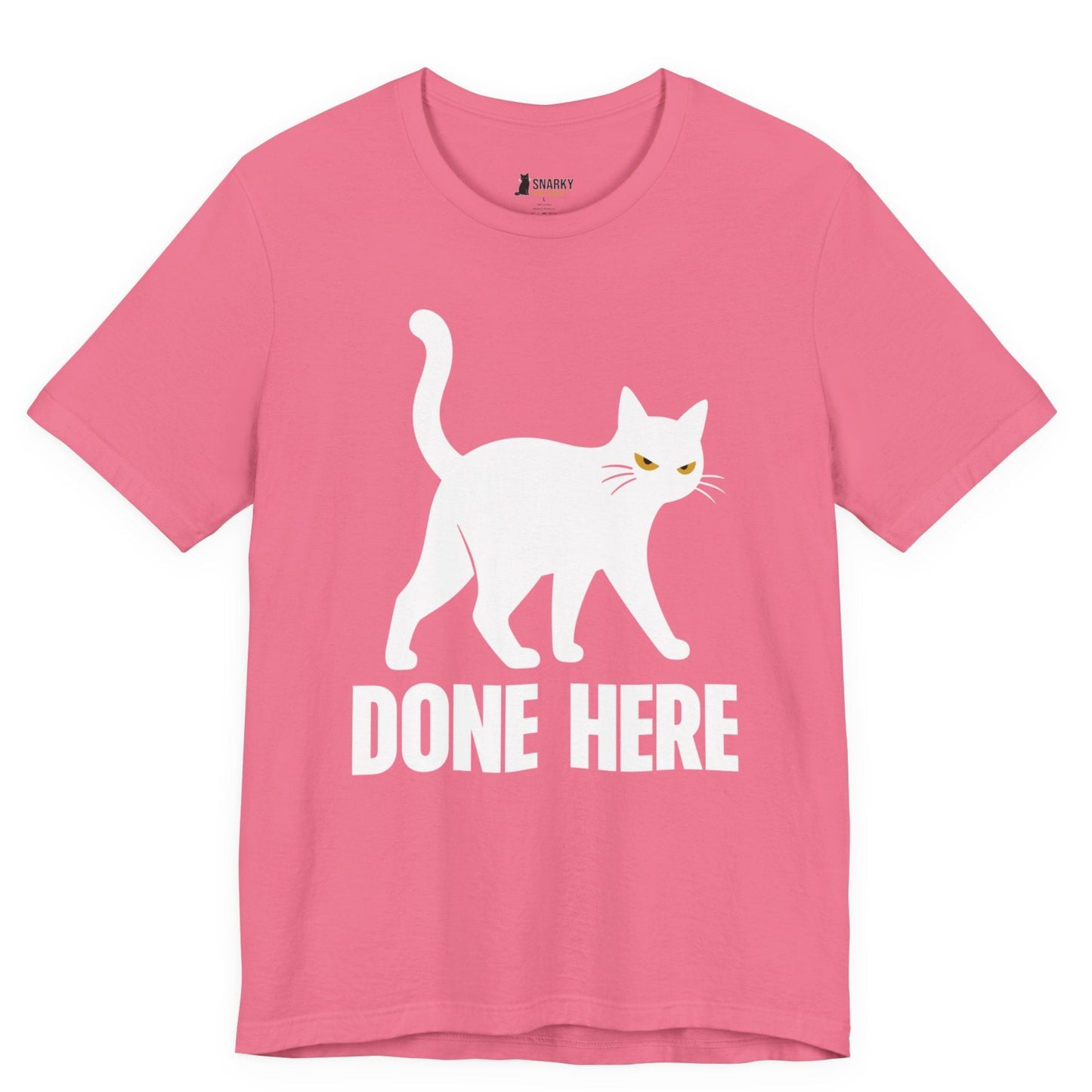 Done Here Walking Cat T-Shirt