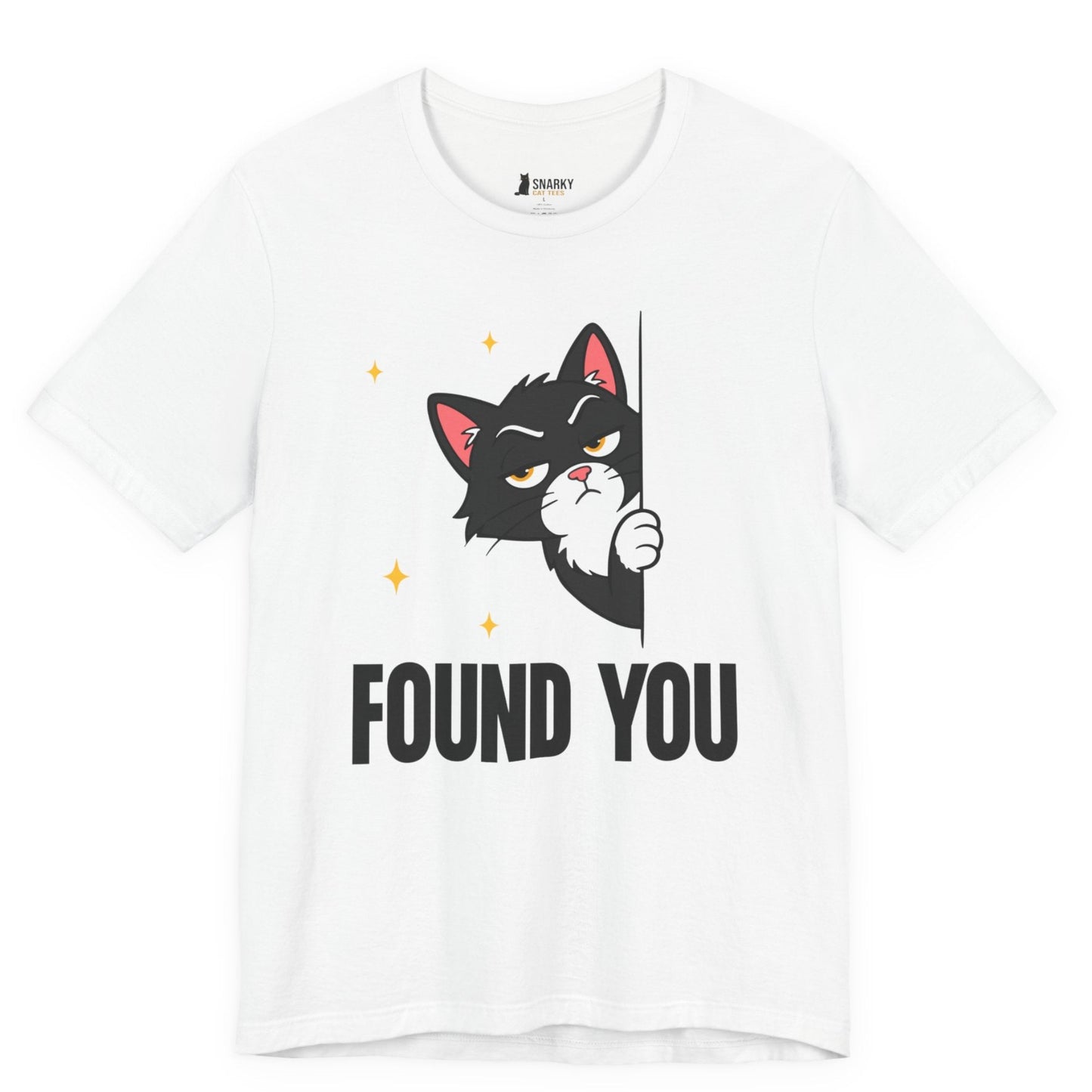 Found You Peeking Cat T-Shirt