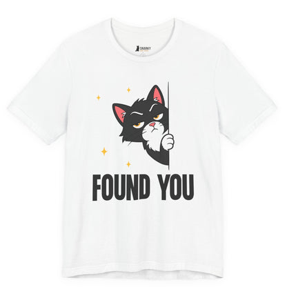Found You Peeking Cat T-Shirt