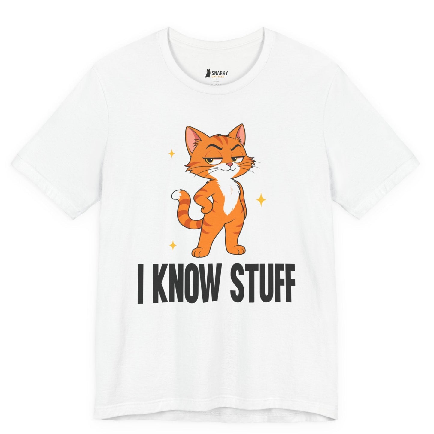 I Know Stuff Judgy Cat T-Shirt