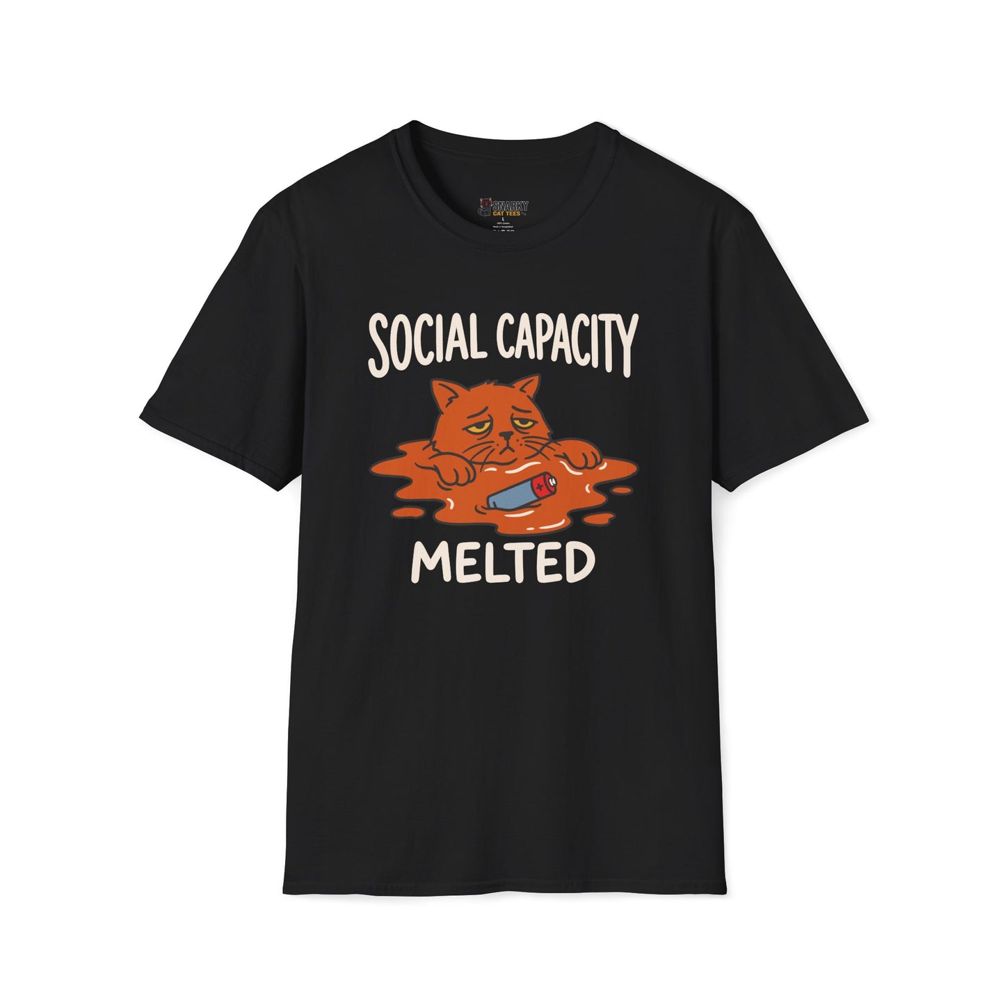 Social Capacity Melted T-Shirt