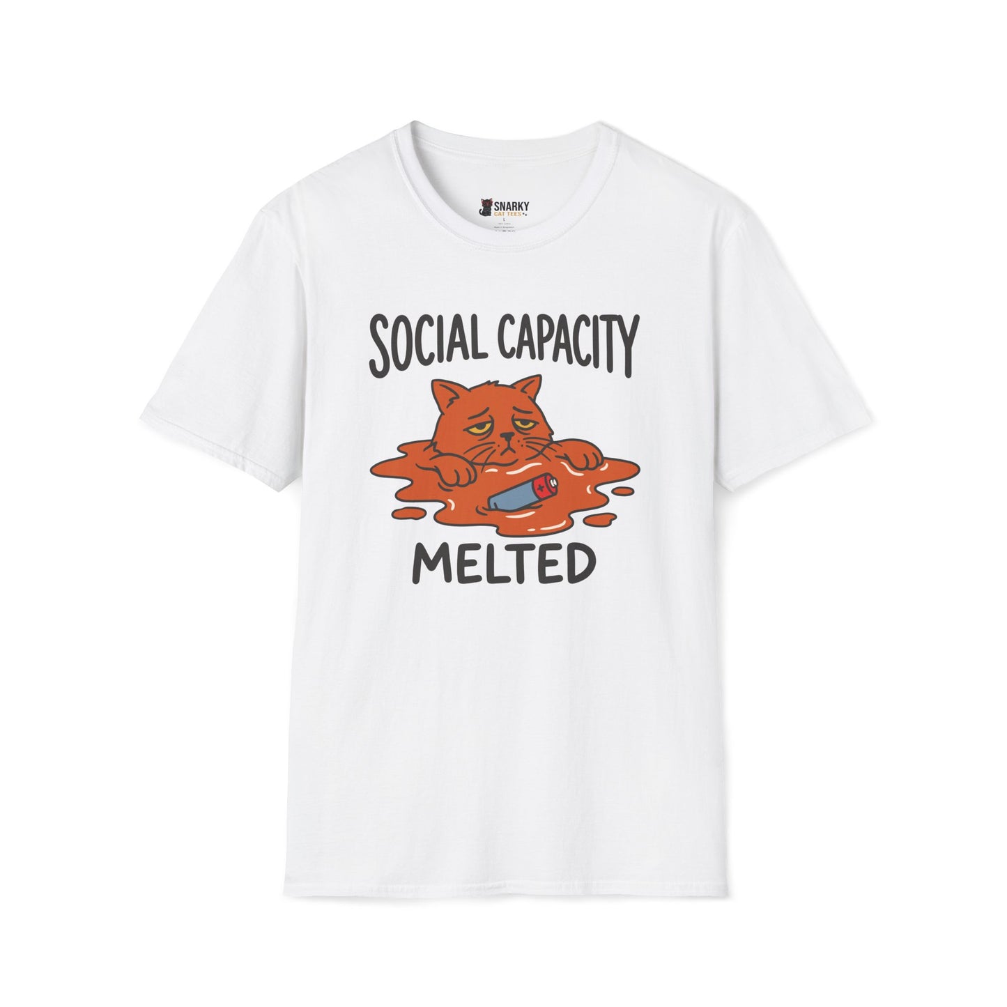 Social Capacity Melted T-Shirt