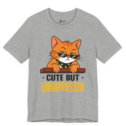 Cute But Unimpressed Sunglasses Cat T-Shirt