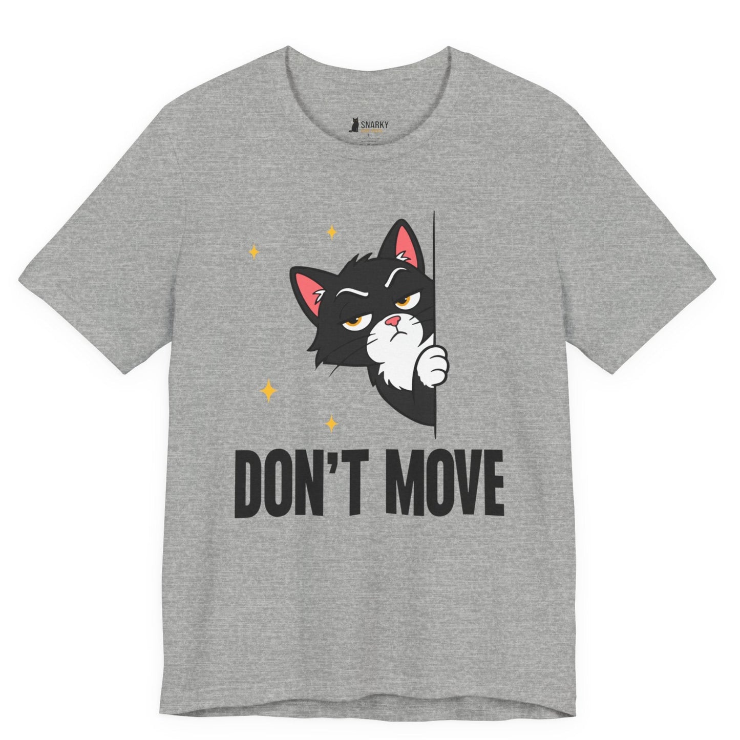 Don’t Move Peeking Cat T-Shirt