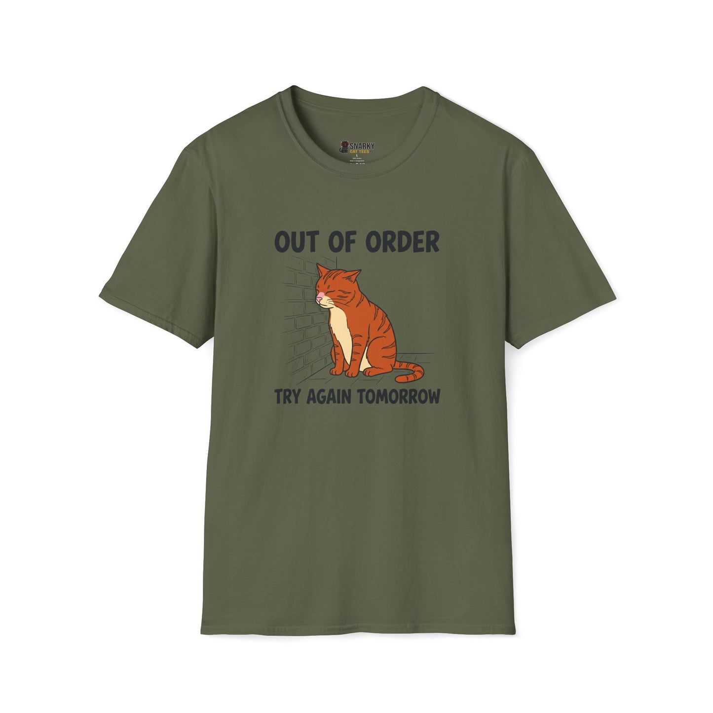 System Offline Cat T-Shirt
