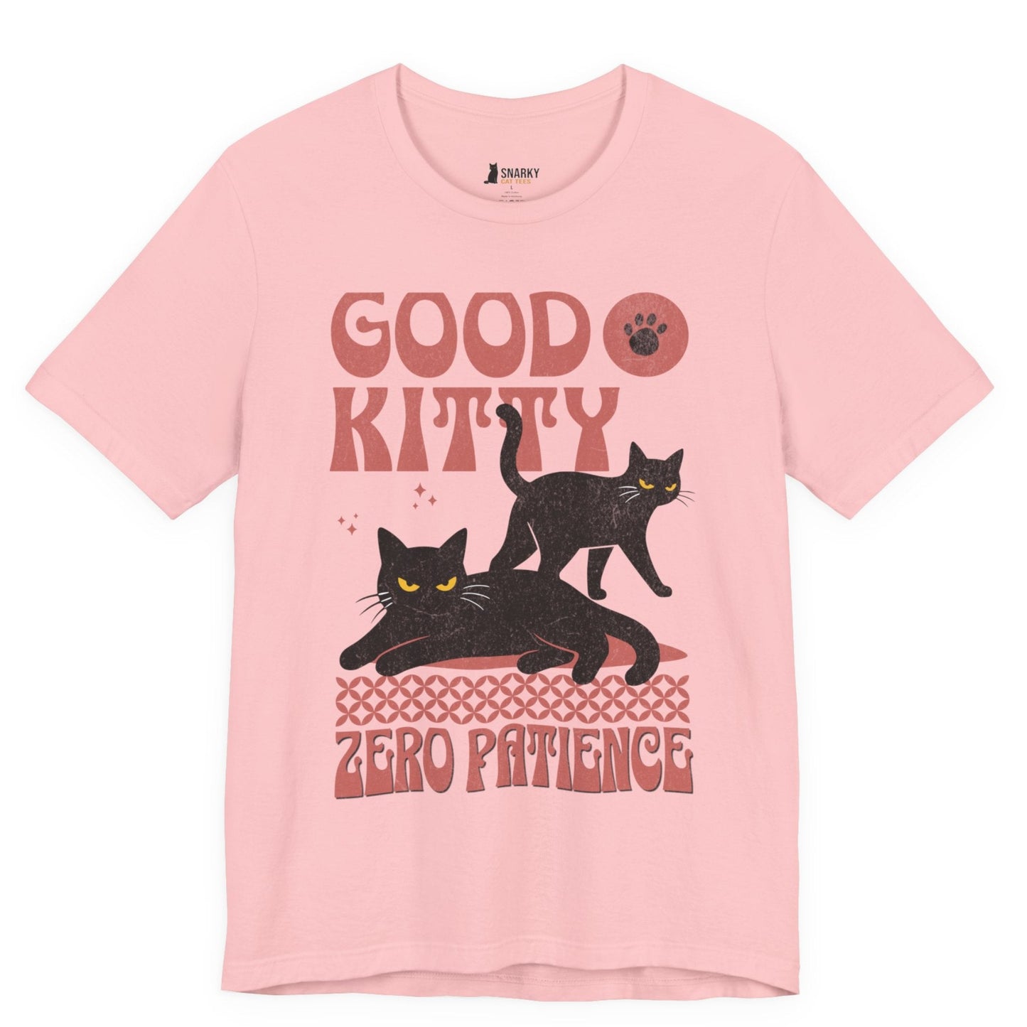 Zero Patience Black Cats T-Shirt