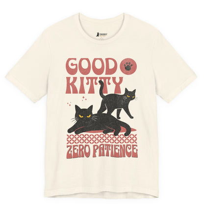 Zero Patience Black Cats T-Shirt