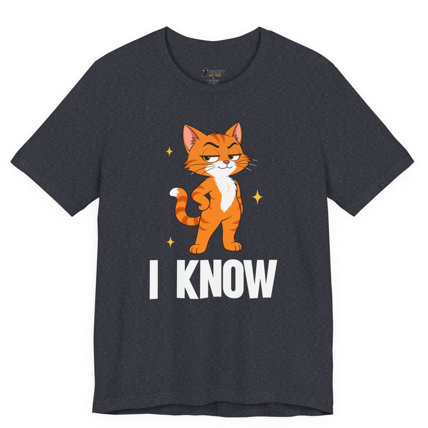 I Know Judgy Cat T-Shirt