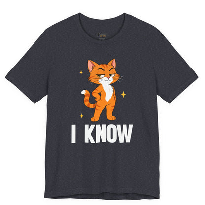 I Know Judgy Cat T-Shirt