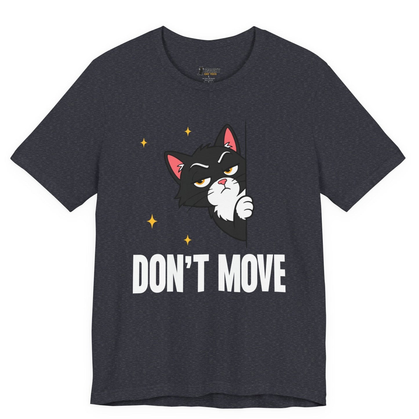 Don’t Move Peeking Cat T-Shirt