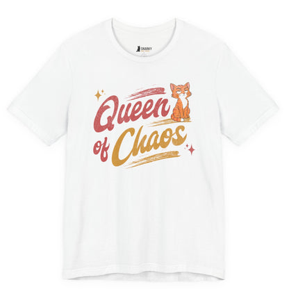 Queen of Chaos Orange Cat T-Shirt