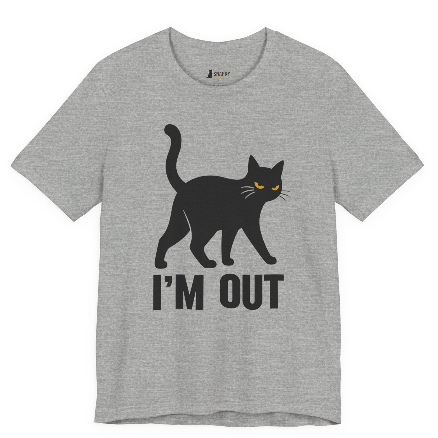 I’m Out Walking Cat T-Shirt