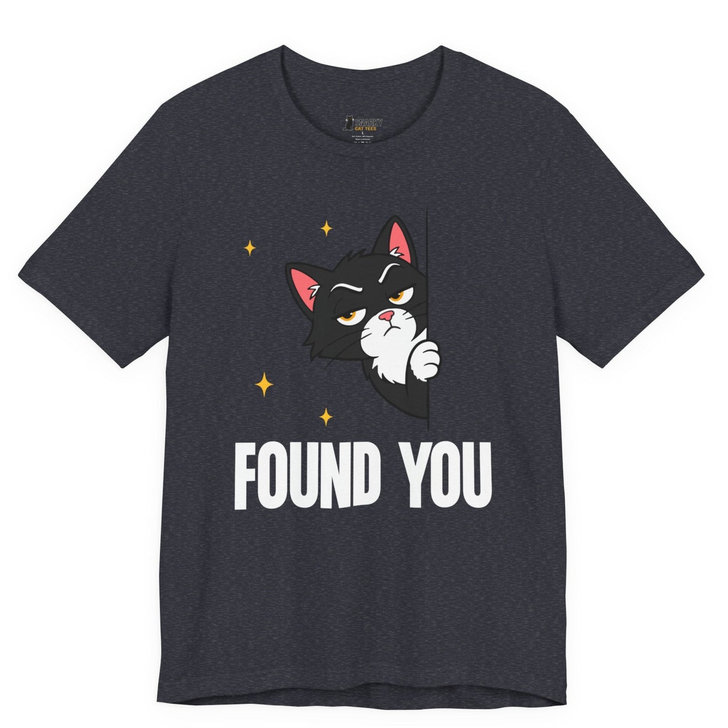 Found You Peeking Cat T-Shirt