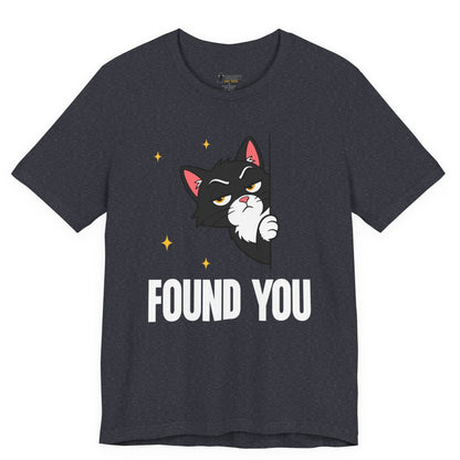Found You Peeking Cat T-Shirt