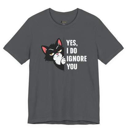 Ignore You Peeking Cat T-Shirt