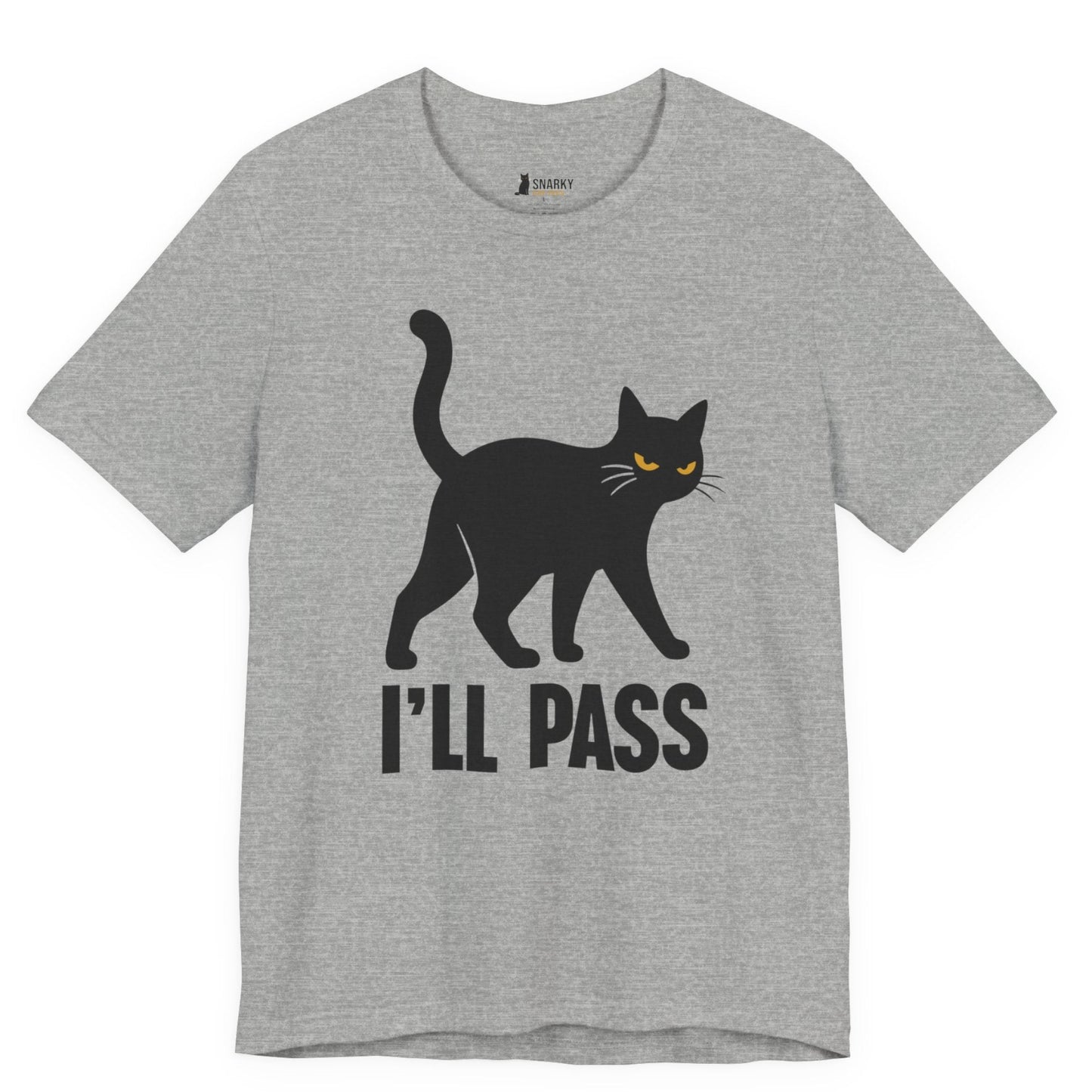 I’ll Pass Walking Cat T-Shirt