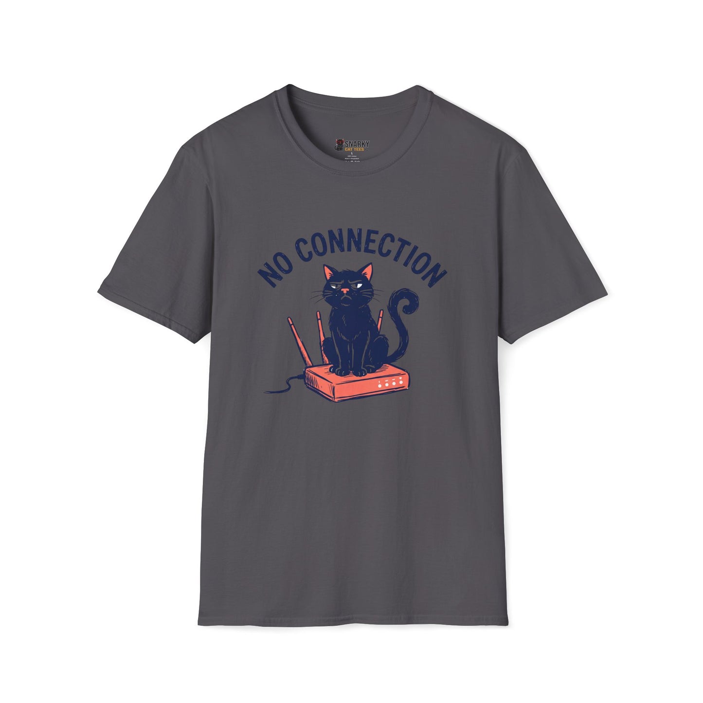 No Connection Cat T-Shirt