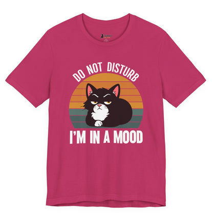 Do Not Disturb Mood Cat T-Shirt