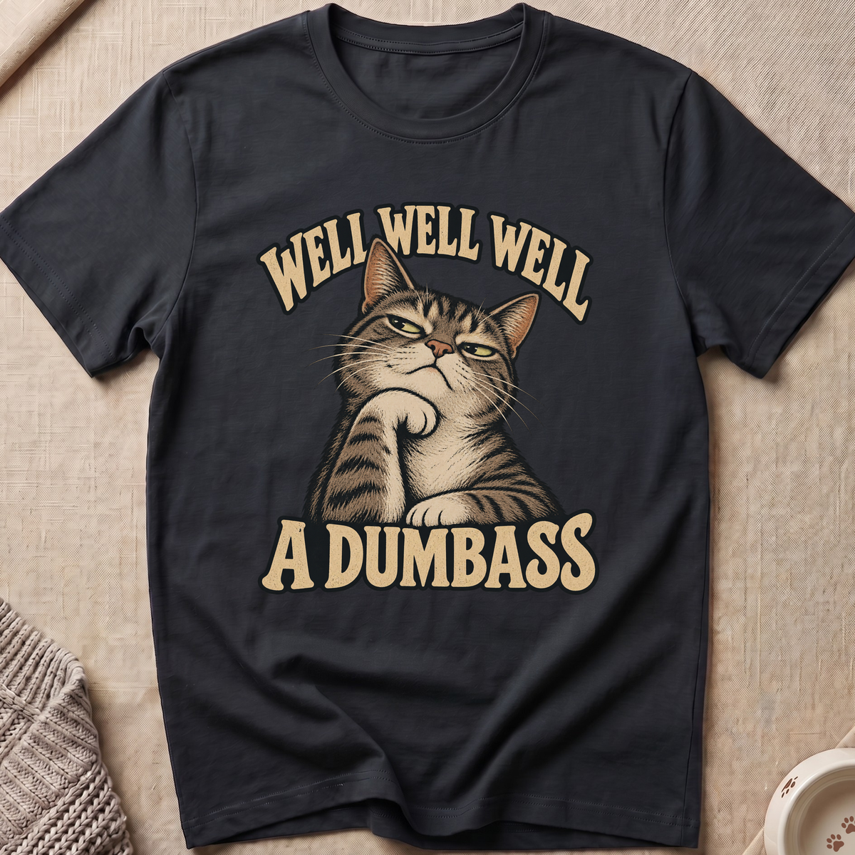 Well Well Well Cat T-Shirt