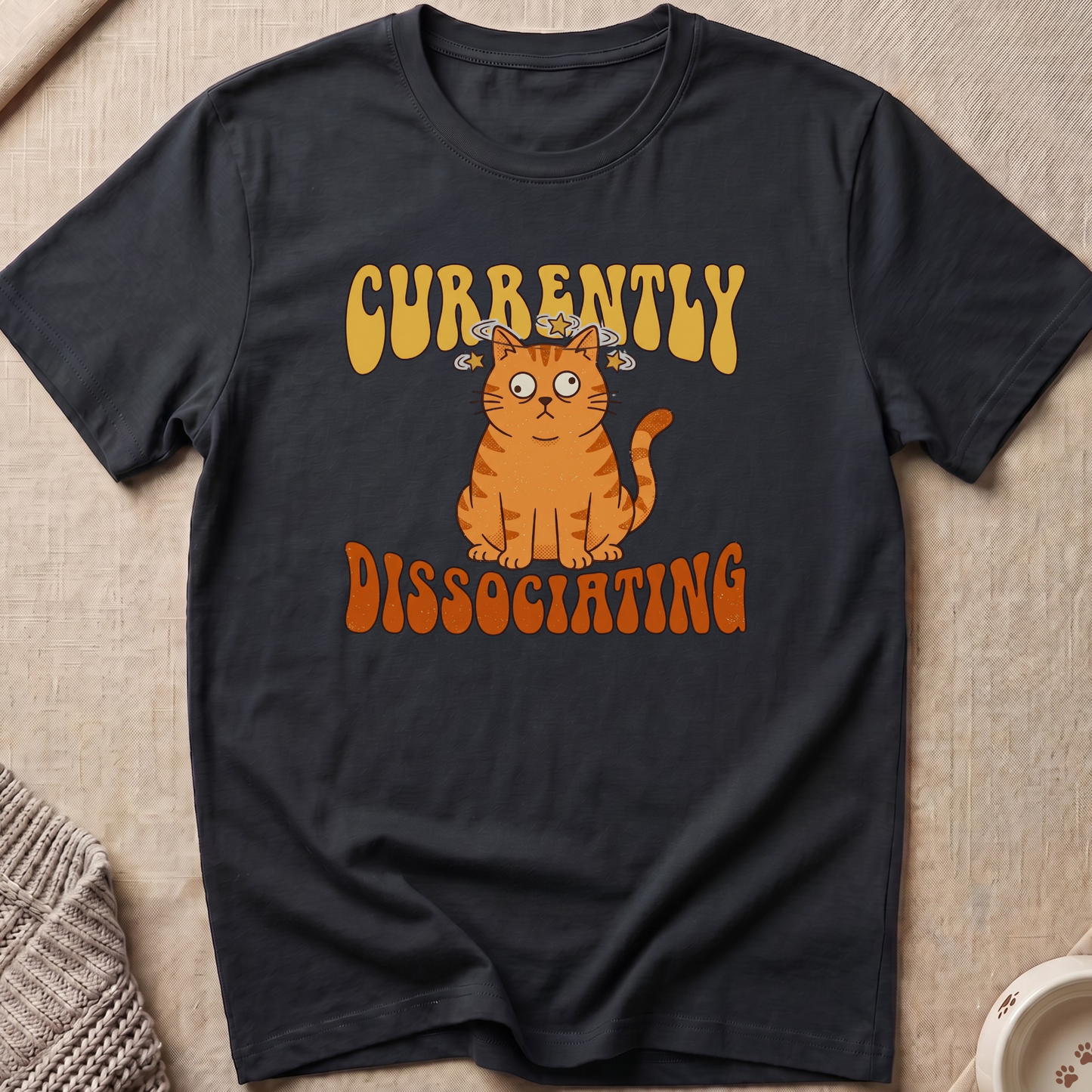 Dissociating Snarky Cat T-Shirt