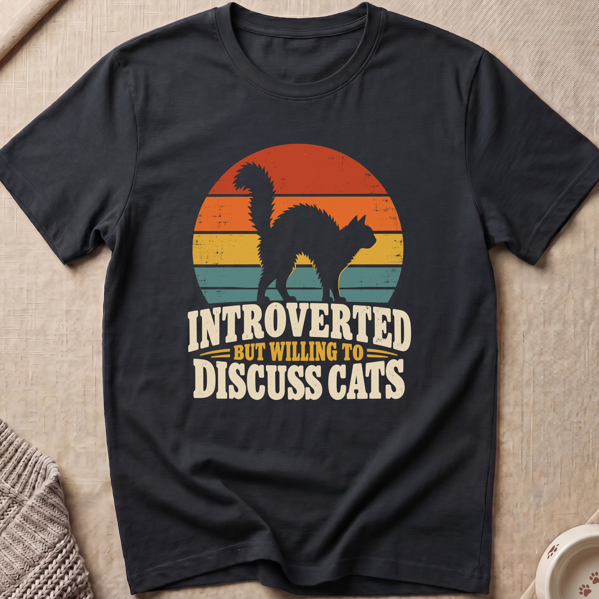 Introverted Cat T-Shirt