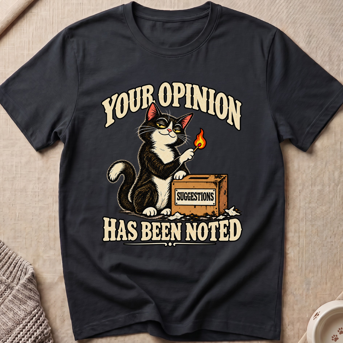 Opinion Noted T-Shirt